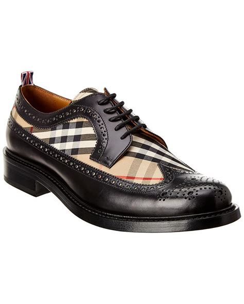 burberry wingtip shoes|men's Burberry shoes price.